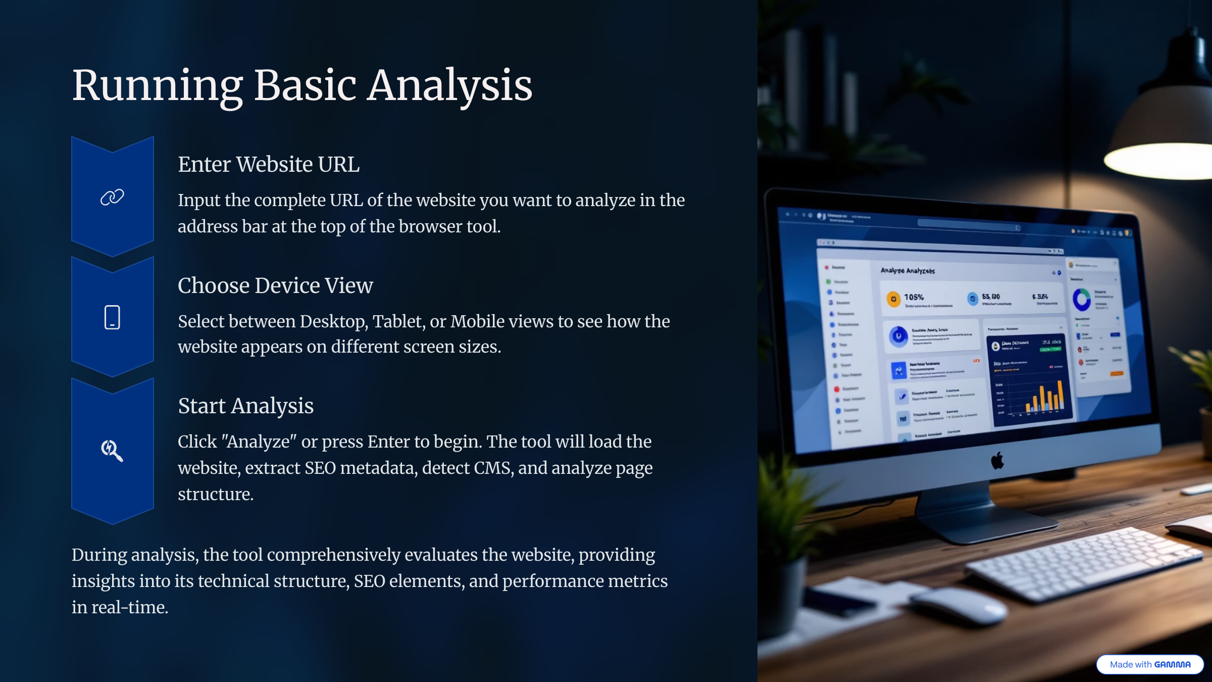 Running Basic Analysis